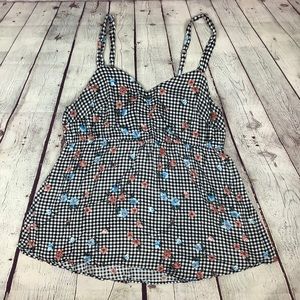 Torrid checker tank top